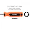 Great Neck T15 x 4 Inch Star Round Shank Screwdriver 73215